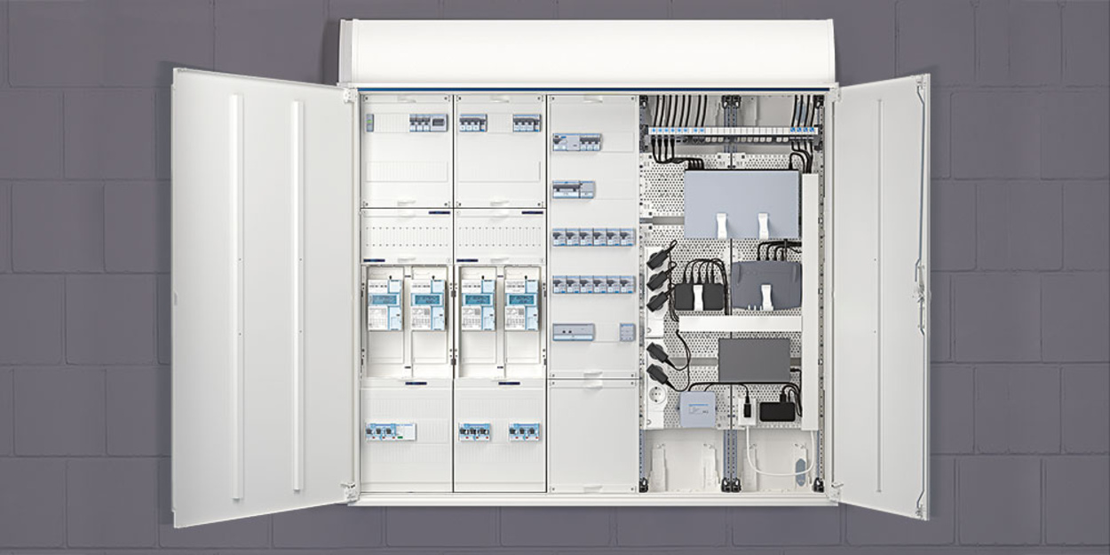 Technikzentrale bei Oprea Elektrotechnik in Scheinfeld