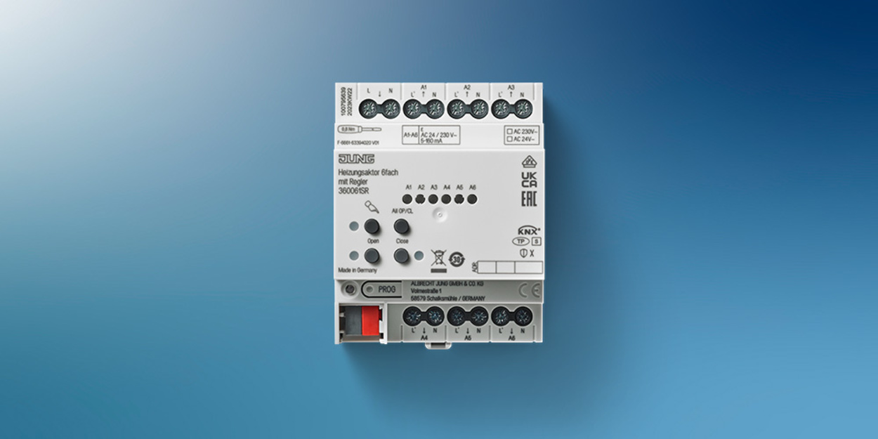 KNX Heizungsaktor 6-fach bei Oprea Elektrotechnik in Scheinfeld